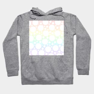 Pastel Rainbow with White Polka Dots (Lightest ) Hoodie